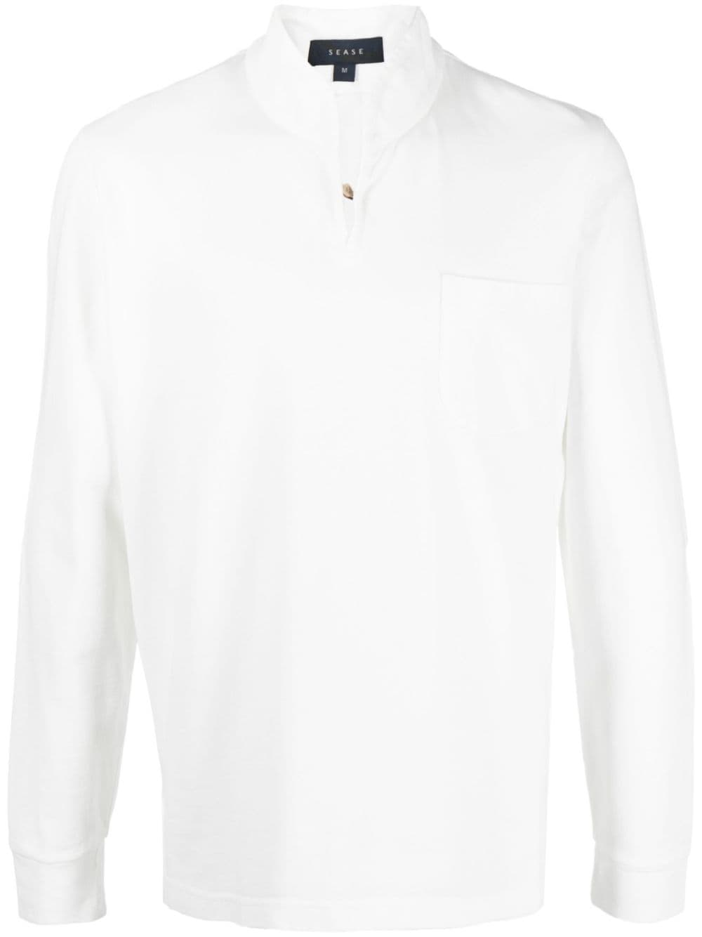 Sease chest-pocket polo shirt - White von Sease