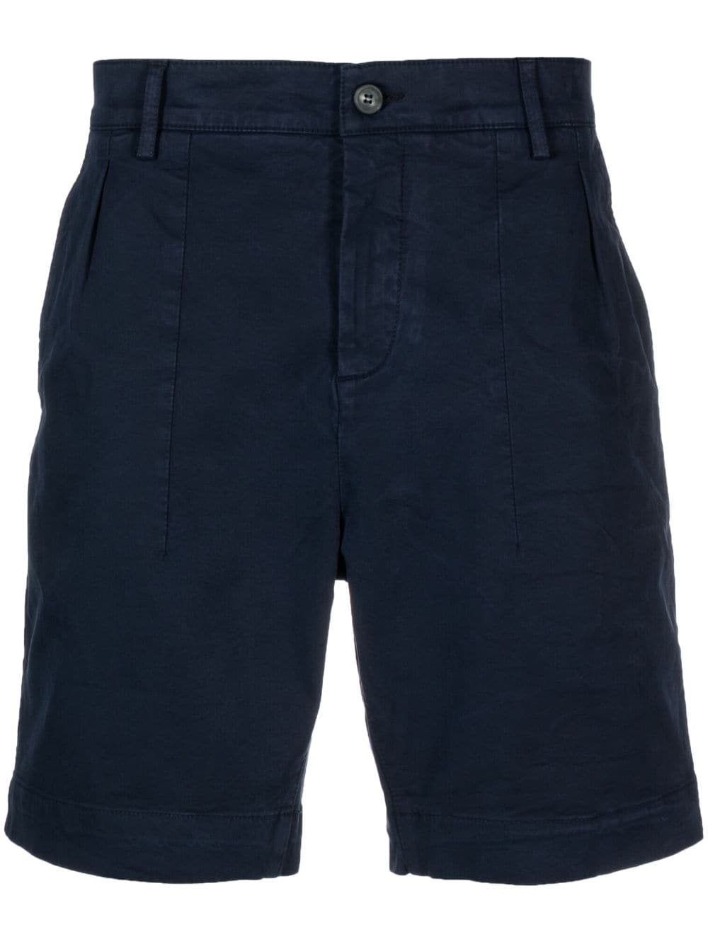 Sease pleated cotton Bermuda shorts - Blue von Sease