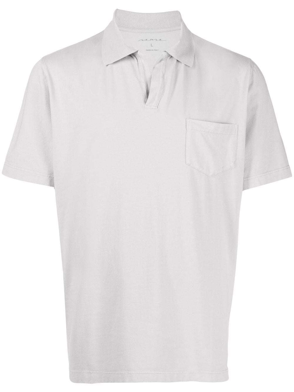 Sease short-sleeve cotton polo shirt - Grey von Sease