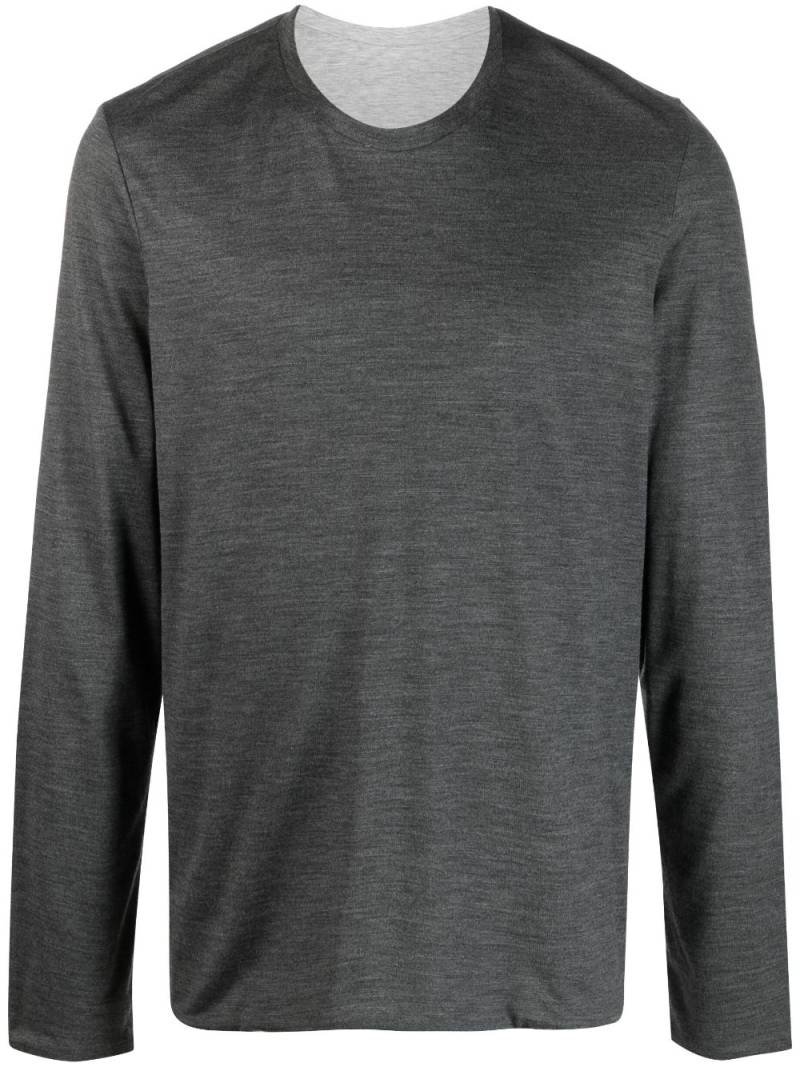 Sease virgin-wool long-sleeved top - Grey von Sease