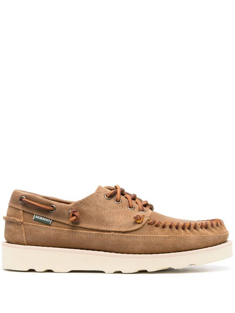 Sebago Keuka suede boat shoes - Brown von Sebago