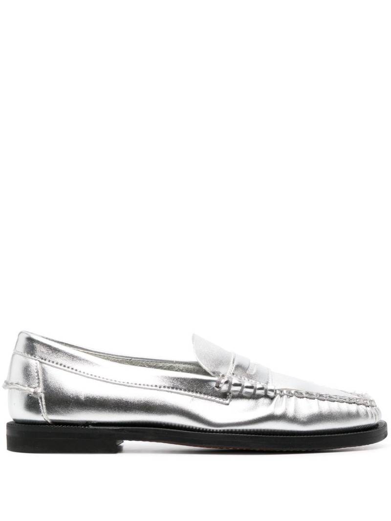 Sebago metallic slip-on loafers - Silver von Sebago