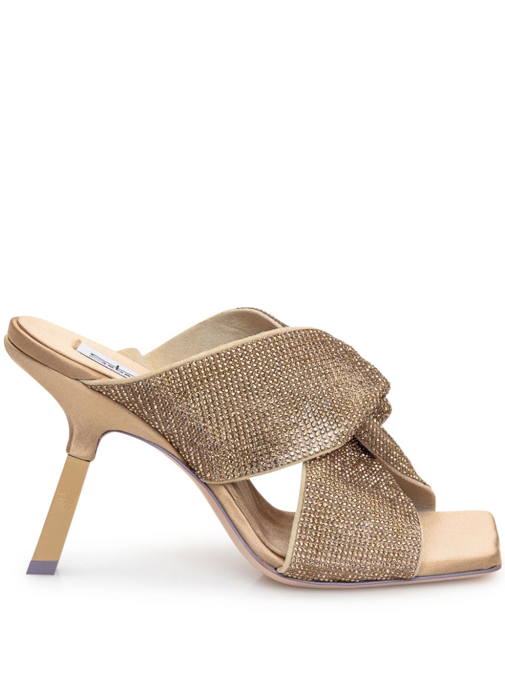 Sebastian Milano 95mm Paris mules - Neutrals von Sebastian Milano