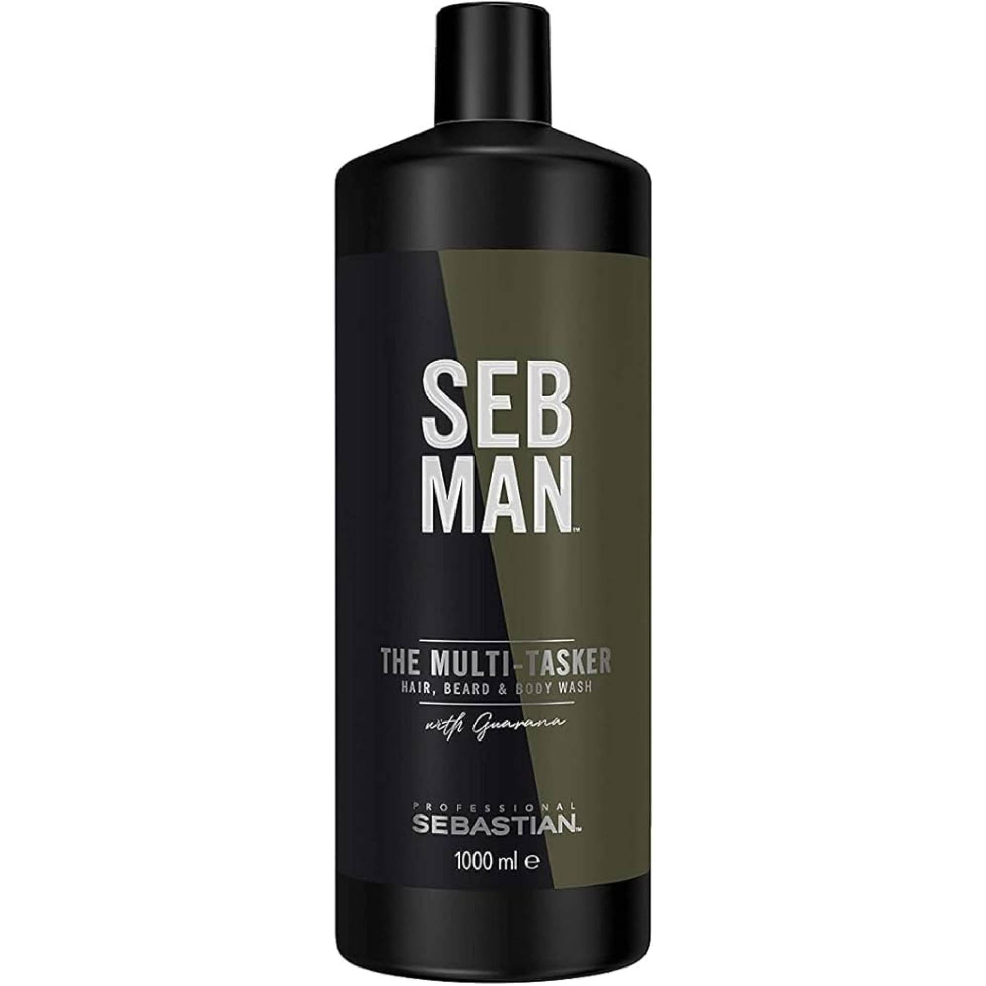 Sebastian Man The Multi-Tasker Hair Body & Beard 1000ml von Sebastian