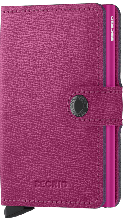 Miniwallet Crisple-0 Damen Fuchsia ONE SIZE von Secrid