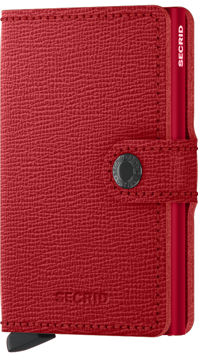 Secrid - Miniwallet Crisple-0, für Damen, Rot, One Size von Secrid