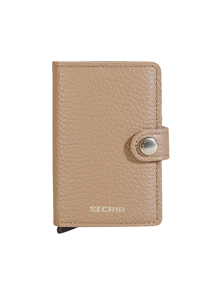 SECRID Geldbörse - Miniwallet PEBBLE MINI cappuccino beige von Secrid