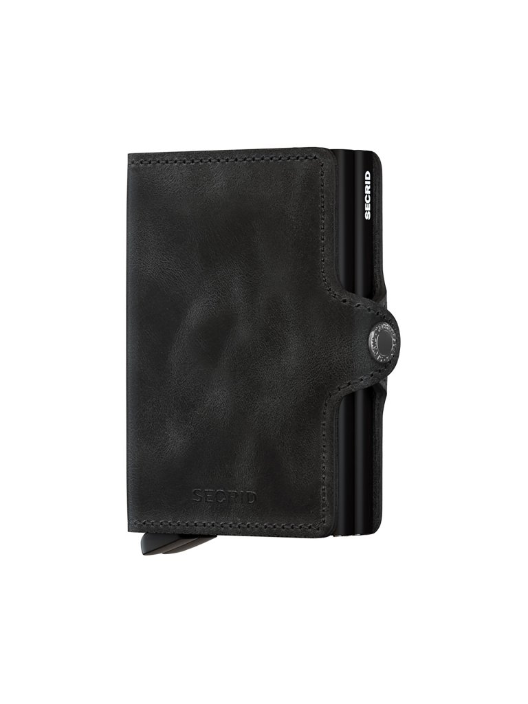 SECRID Geldbörse - Twinwallet Vintage Twin Black schwarz von Secrid