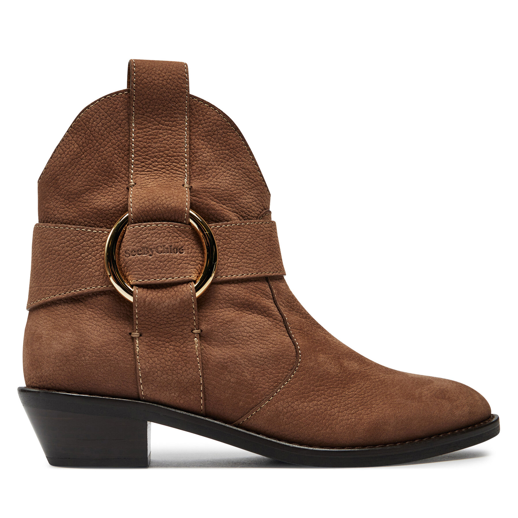 Cowboystiefel See By Chloé New Ring SB43000A Beige von See By Chloé