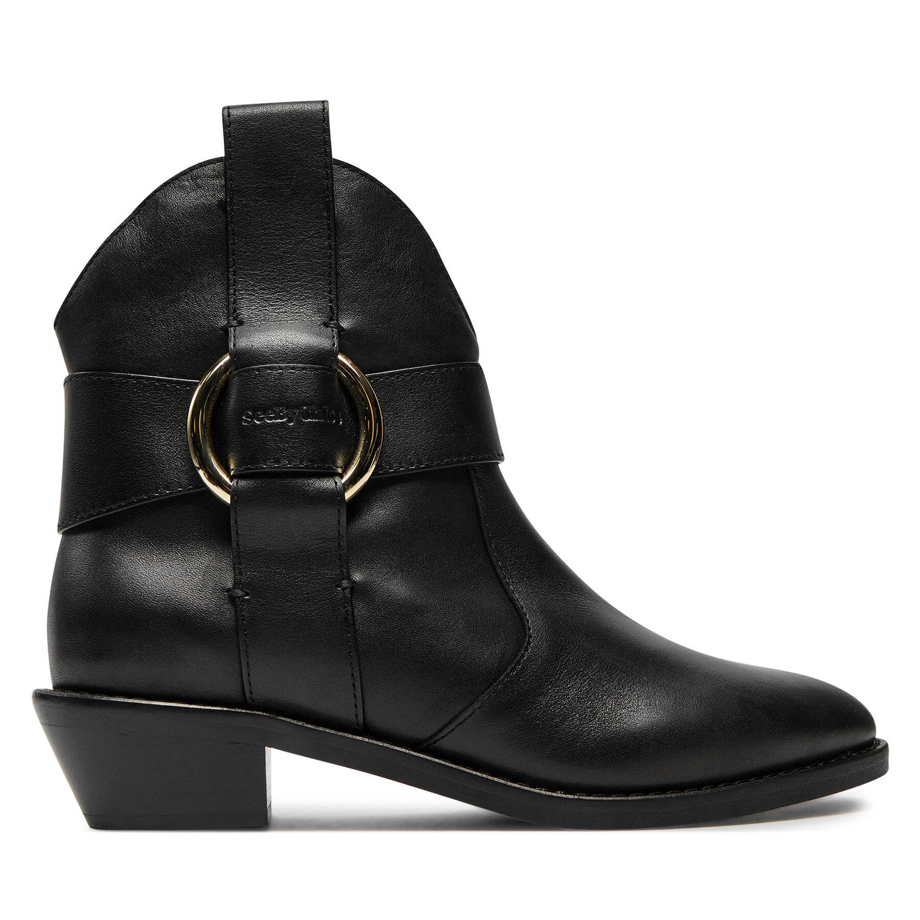 Cowboystiefel See By Chloé New Ring SB43000A Schwarz von See By Chloé