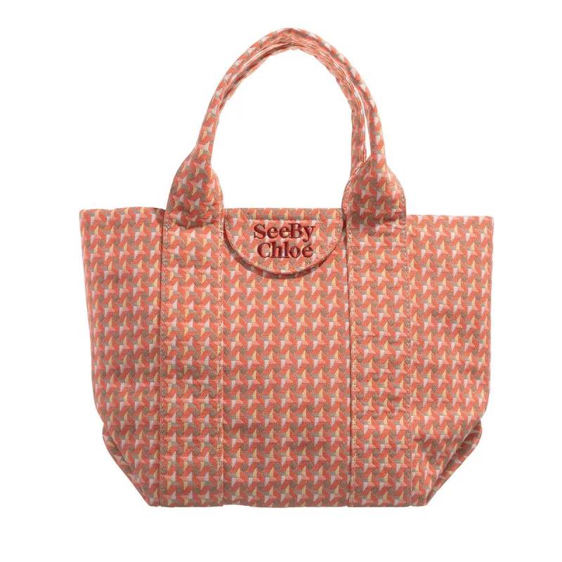 See By Chloé Henkeltasche - Small Laetizia Tote - Gr. unisize - in Orange - für Damen von See By Chloé