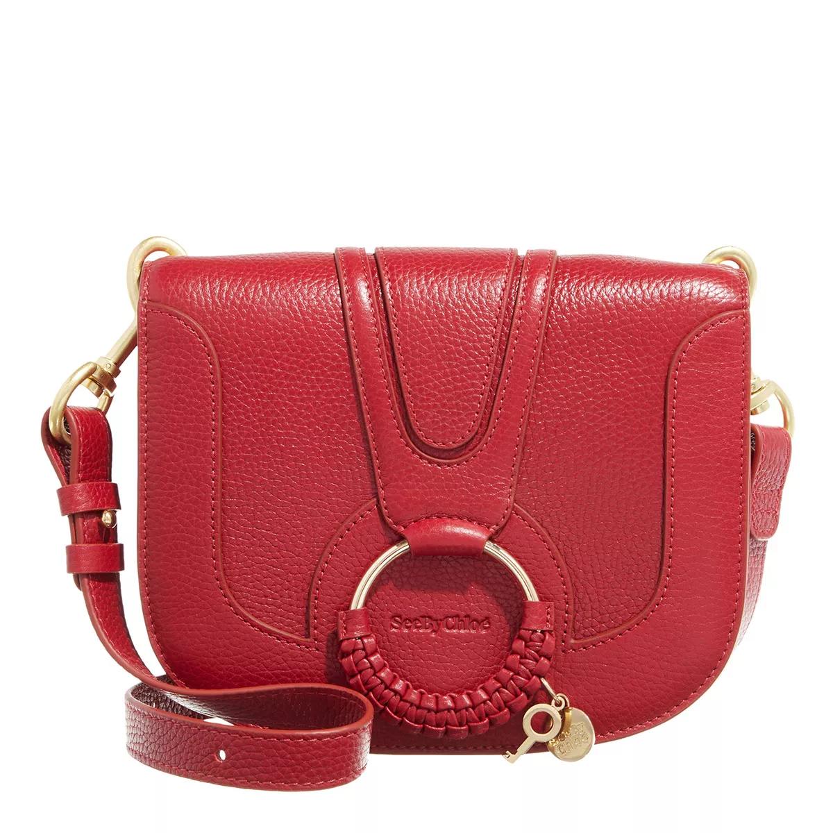 See By Chloé Schultertasche - Hana Crossbody Bag - Gr. unisize - in Rot - für Damen von See By Chloé