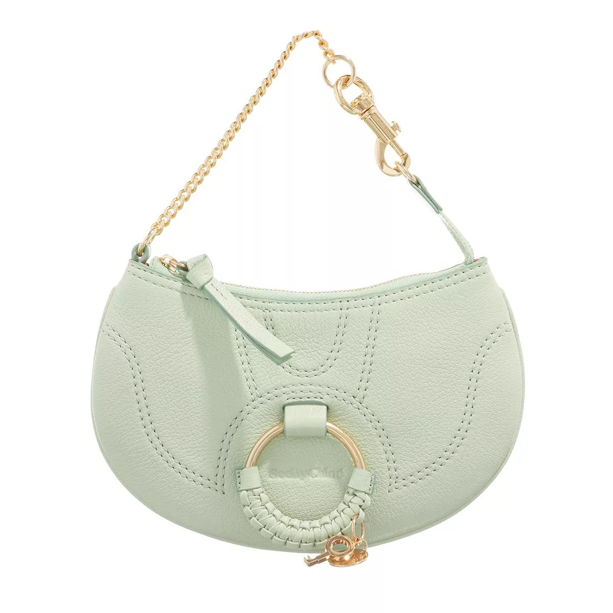 See By Chloé Schultertasche - Hana Leather Shoulder Bag - Gr. unisize - in Grün - für Damen von See By Chloé