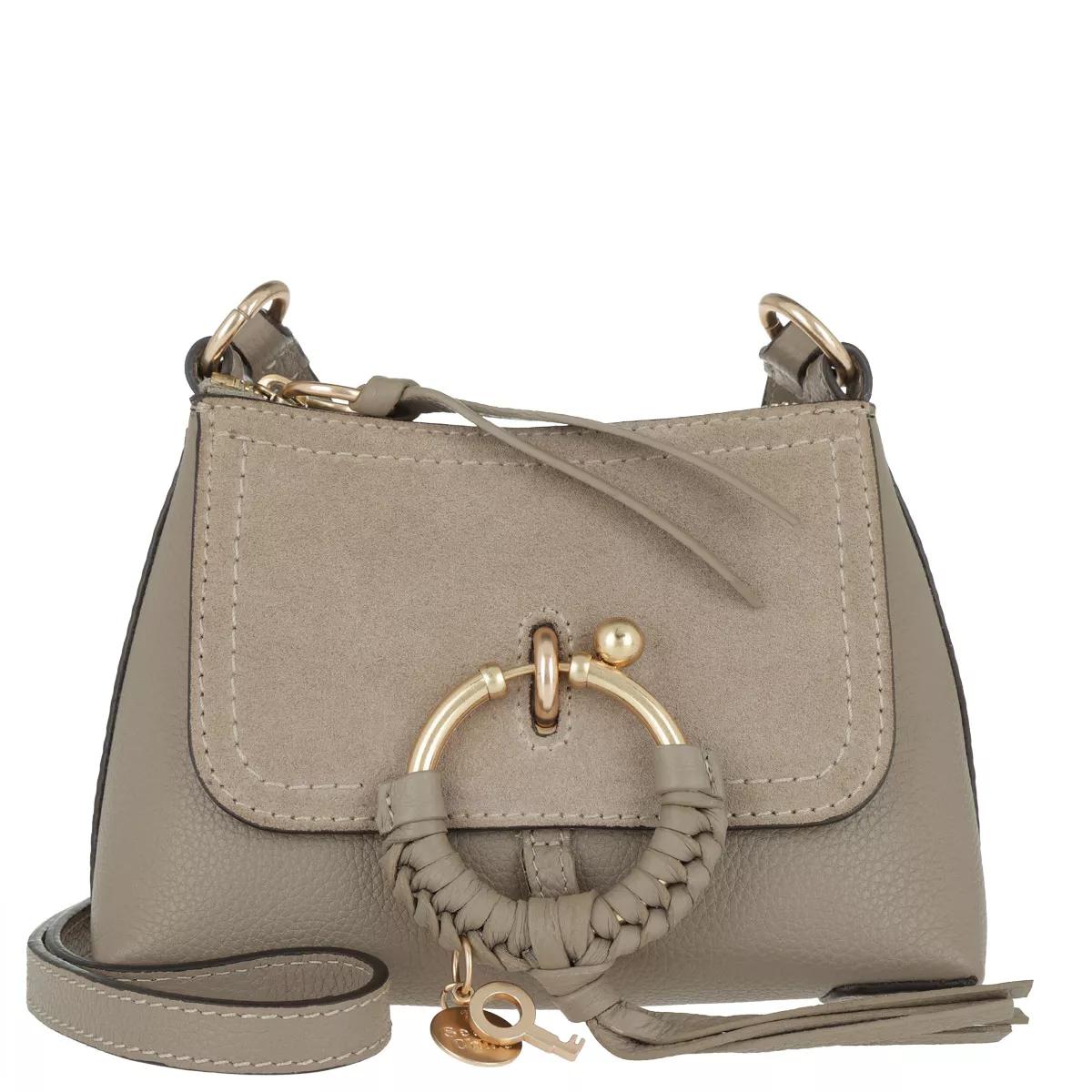 See By Chloé Schultertasche - Joan Crossbody Bag Mini - Gr. unisize - in Grau - für Damen von See By Chloé