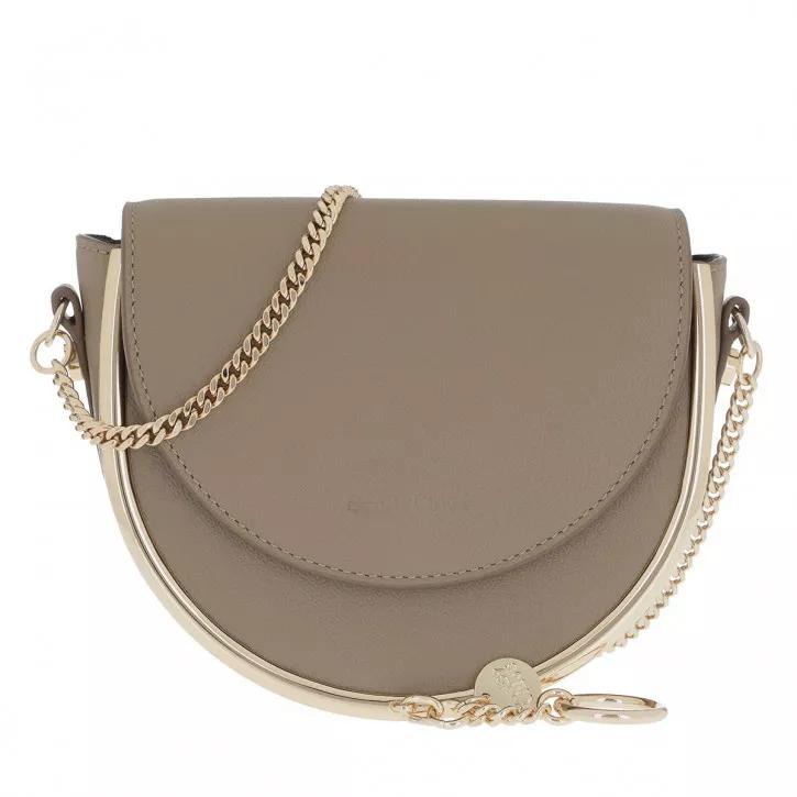 See By Chloé Schultertasche - Mara Crossbody Bag Leather - Gr. unisize - in Beige - für Damen von See By Chloé