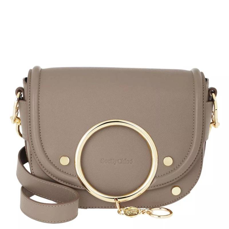 See By Chloé Schultertasche - Mara Shoulder Bag Leather - Gr. unisize - in Grau - für Damen von See By Chloé