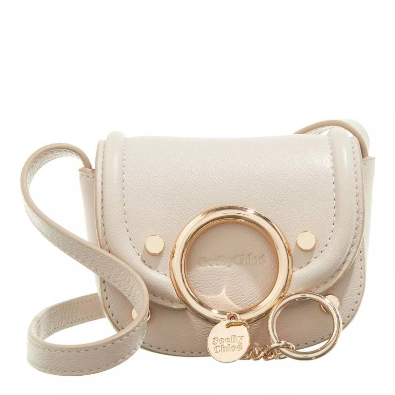 See By Chloé Schultertasche - Micro Crossbody Bag - Gr. unisize - in Beige - für Damen von See By Chloé