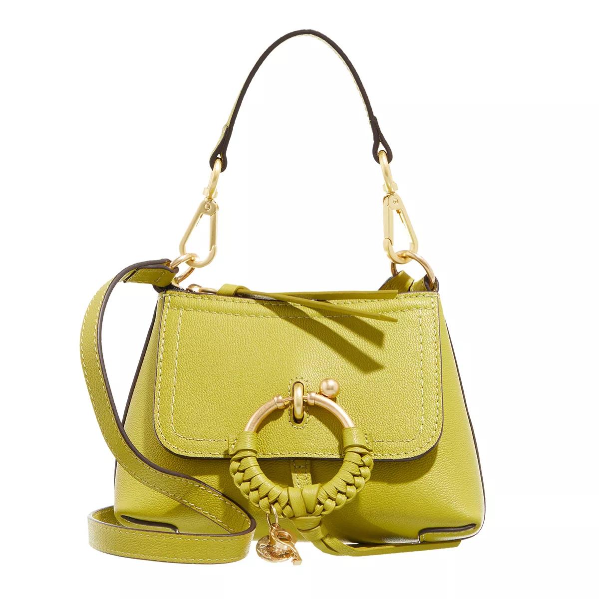 See By Chloé Umhängetasche - Joan Crossbody Bag Mini Leather - Gr. unisize - in Grün - für Damen von See By Chloé