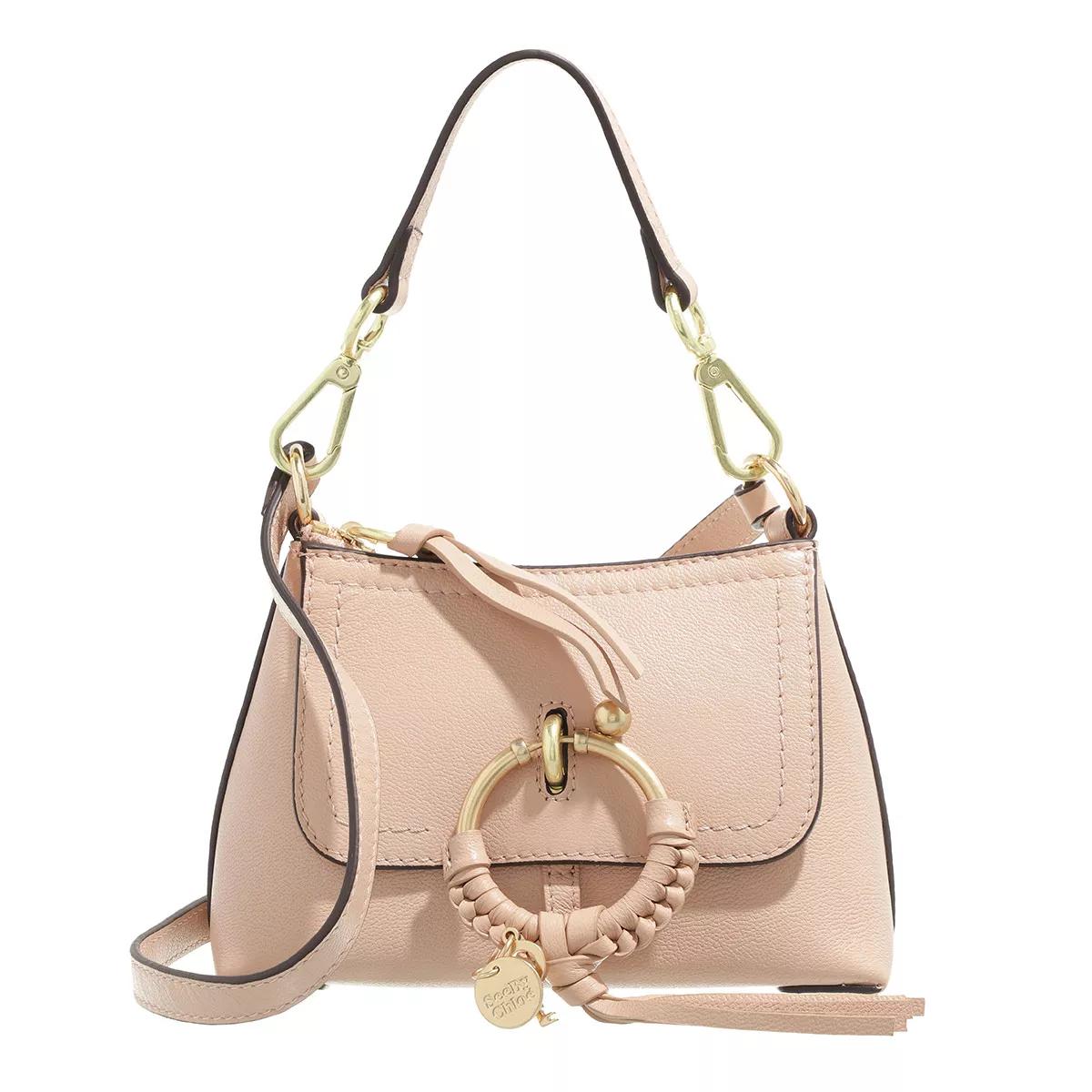 See By Chloé Schultertasche - Joan Crossbody Bag Mini Leather - Gr. unisize - in Rosa - für Damen von See By Chloé