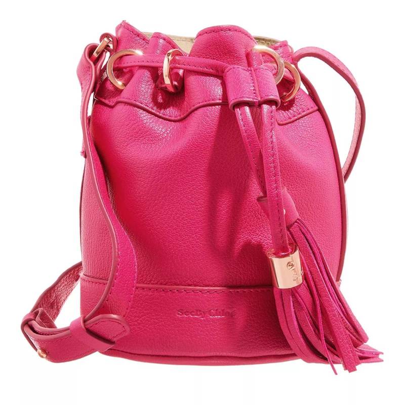 See By Chloé Schultertasche - Small Vicki Bucket Bag - Gr. unisize - in Rosa - für Damen von See By Chloé