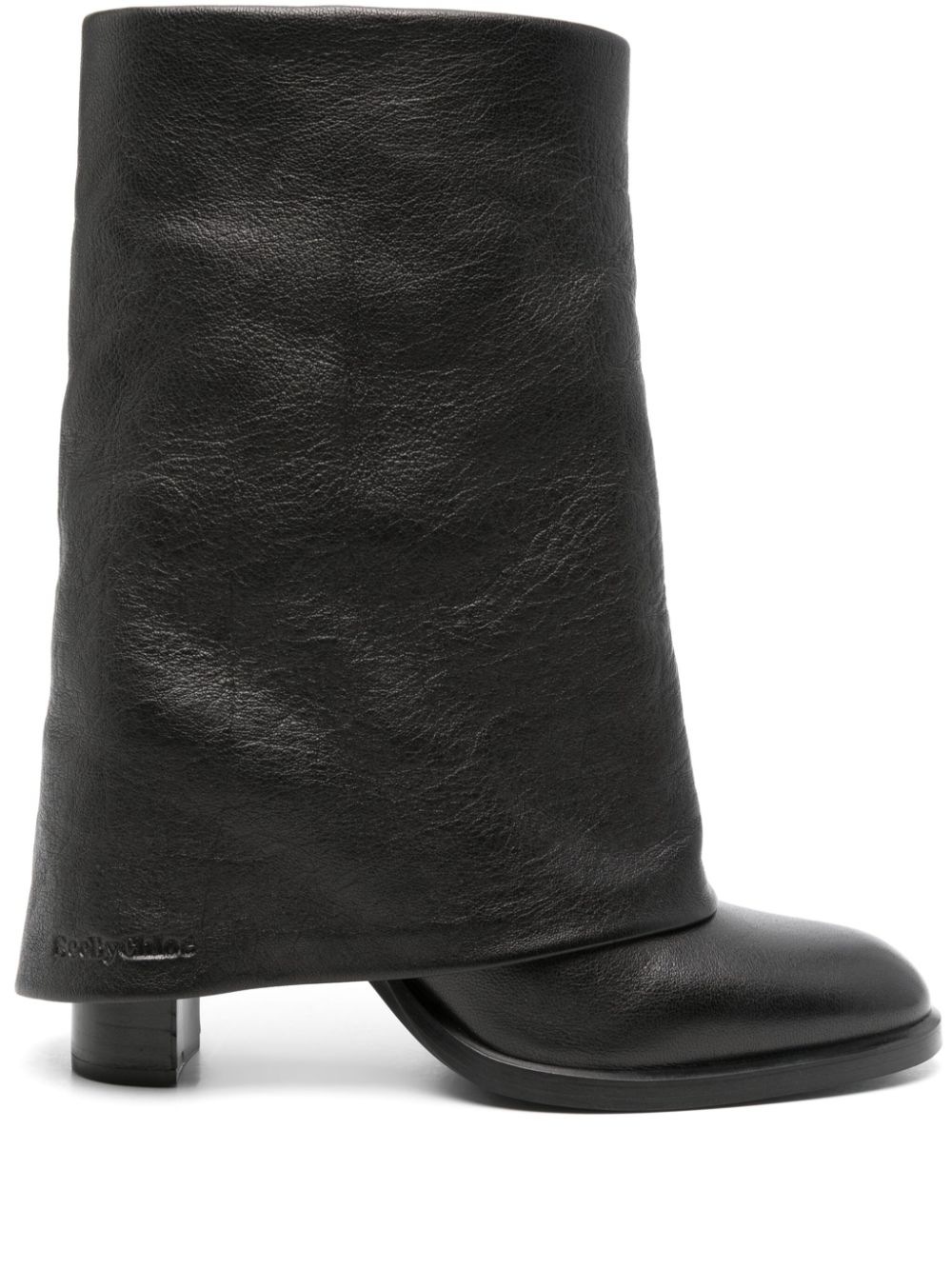 See by Chloé 85mm Liz boots - Black von See by Chloé