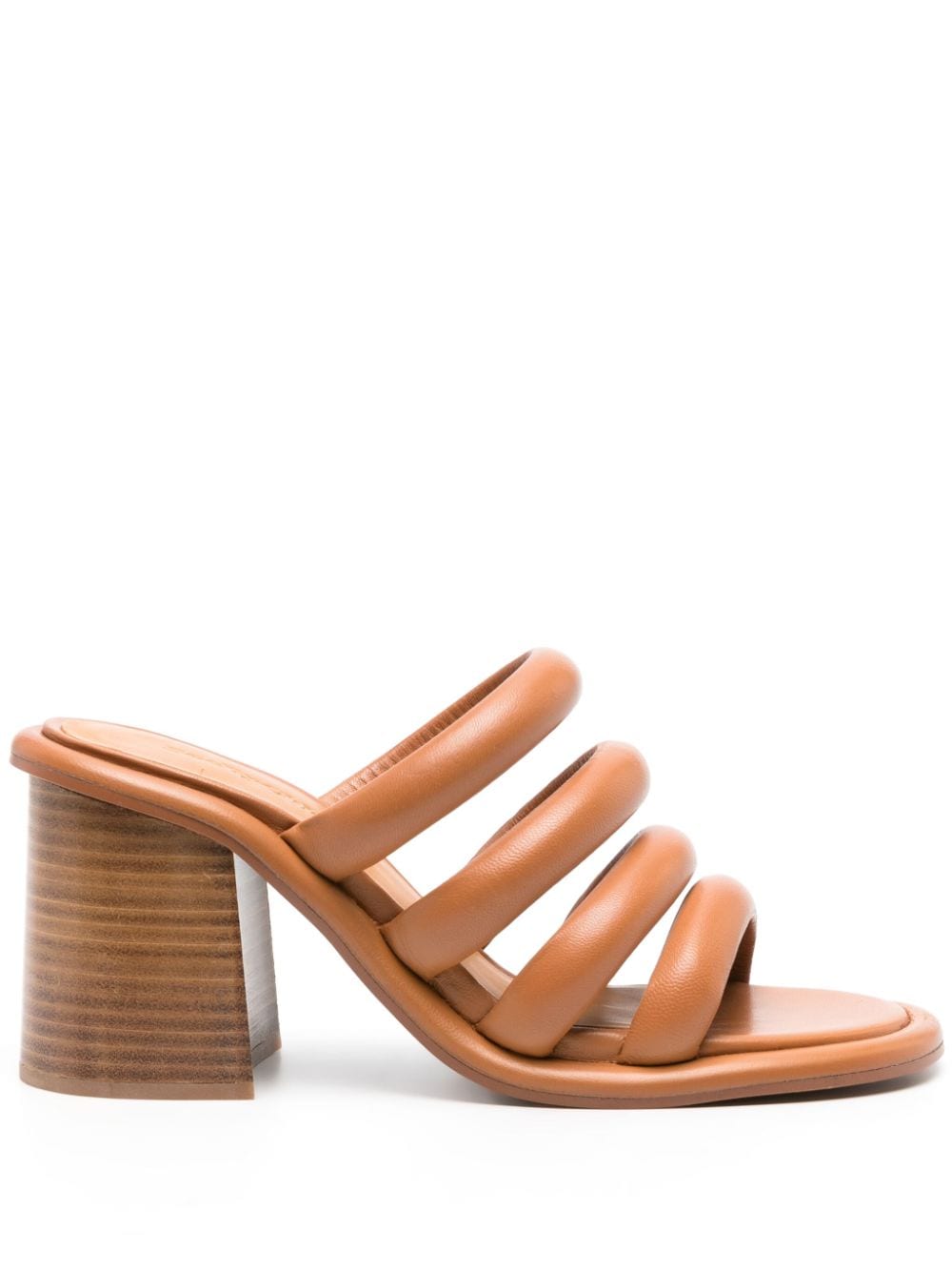 See by Chloé 90mm leather mules - Brown von See by Chloé