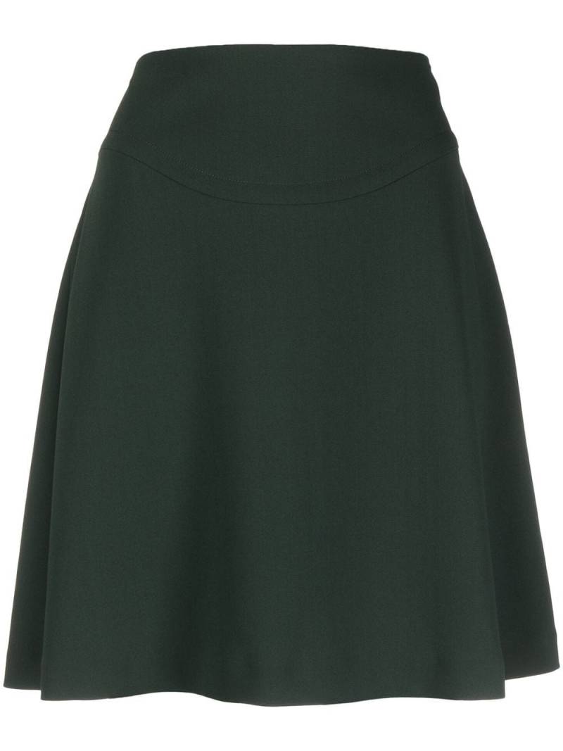 See by Chloé A-line mini skirt - Green von See by Chloé