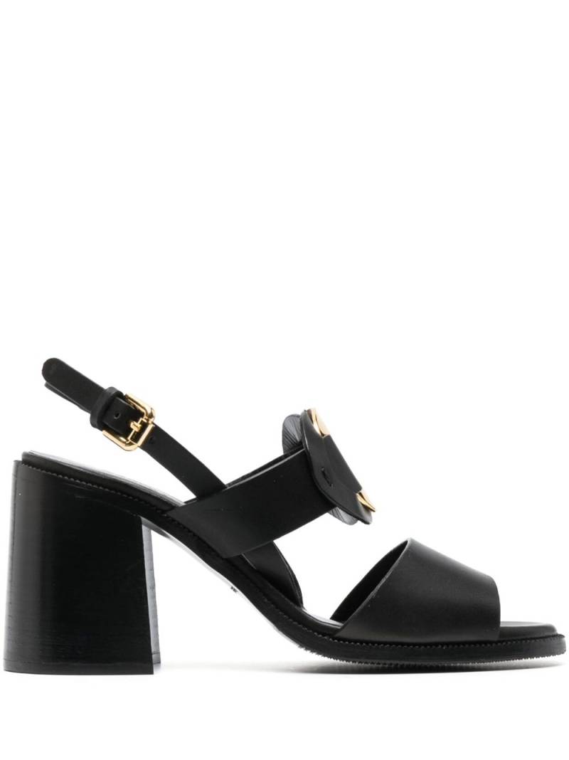 See by Chloé Chany 90mm leather sandals - Black von See by Chloé