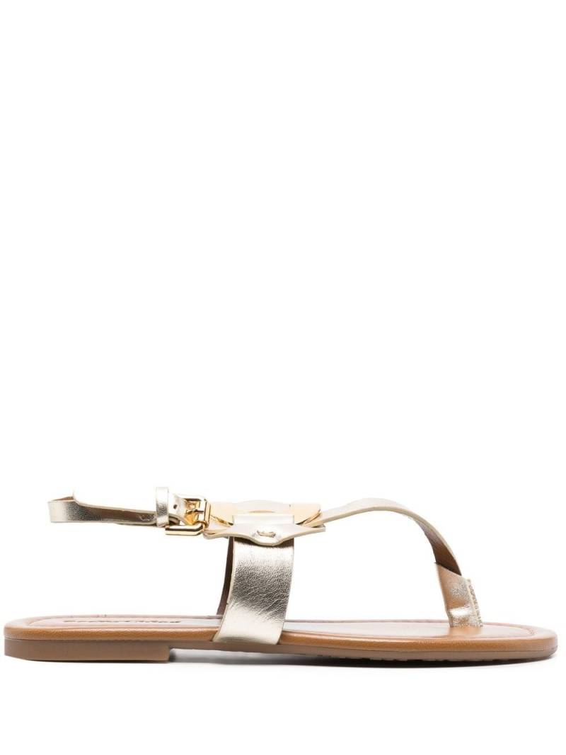 See by Chloé Chany metallic sandals - Gold von See by Chloé