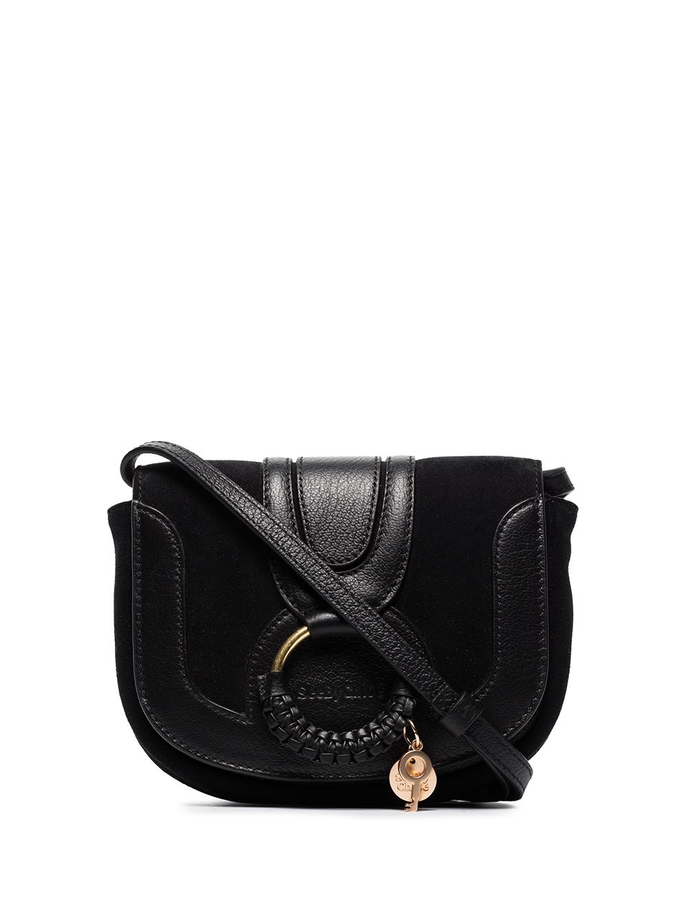 See by Chloé Hana tonal panel crossbody bag - Black von See by Chloé