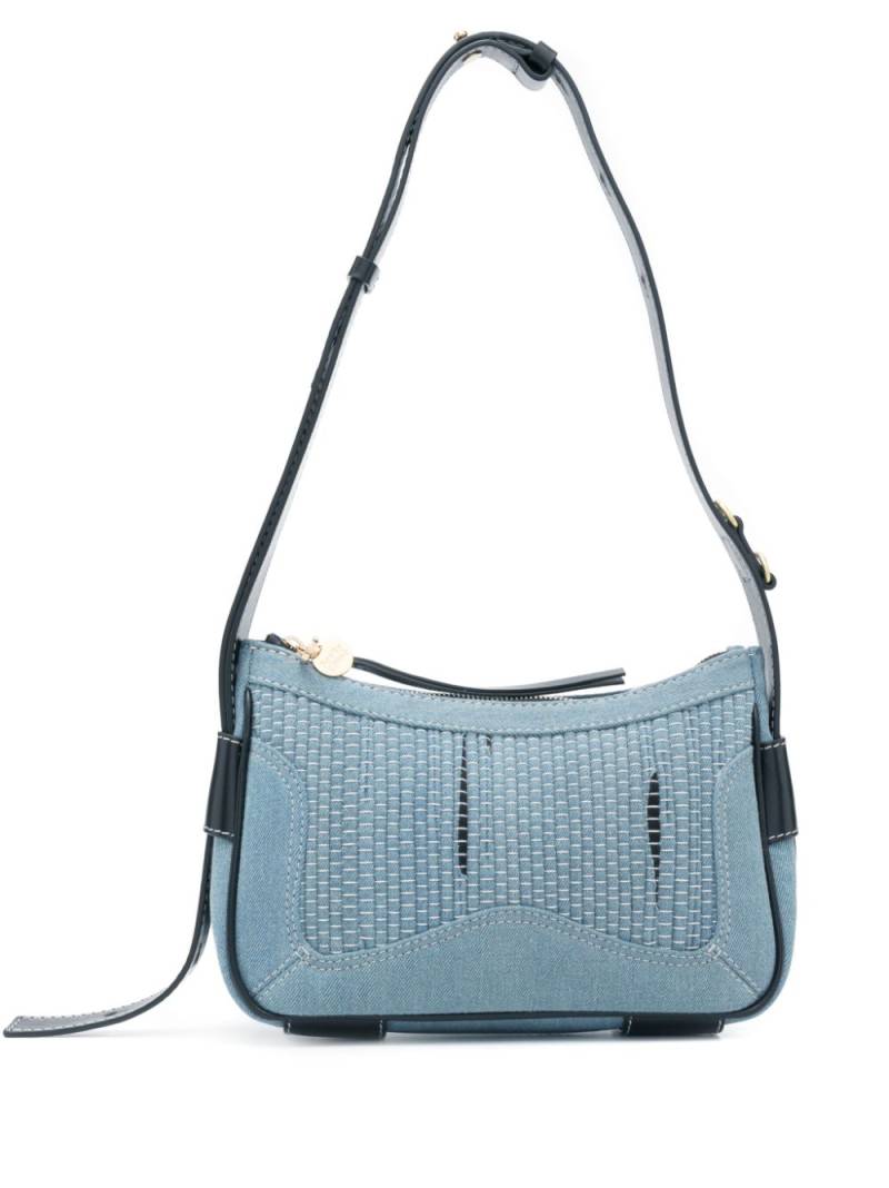 See by Chloé Hana denim shoulder bag - Blue von See by Chloé