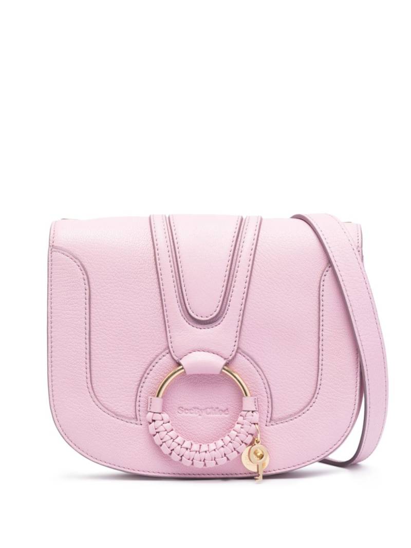 See by Chloé Hana leather crossbody bag - Pink von See by Chloé