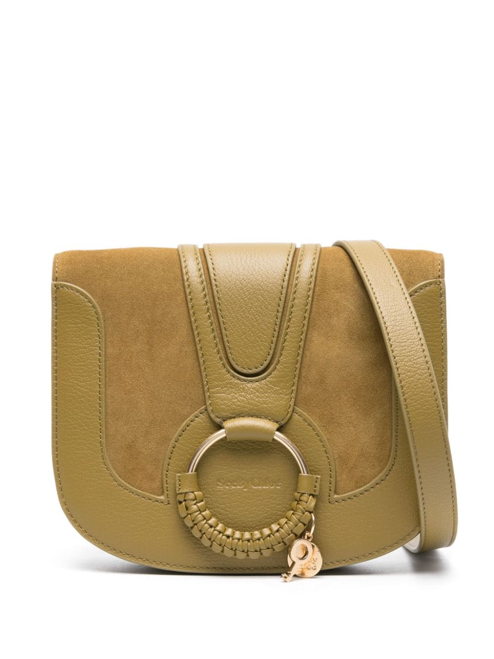 See by Chloé Hana leather shoulder bag - Green von See by Chloé