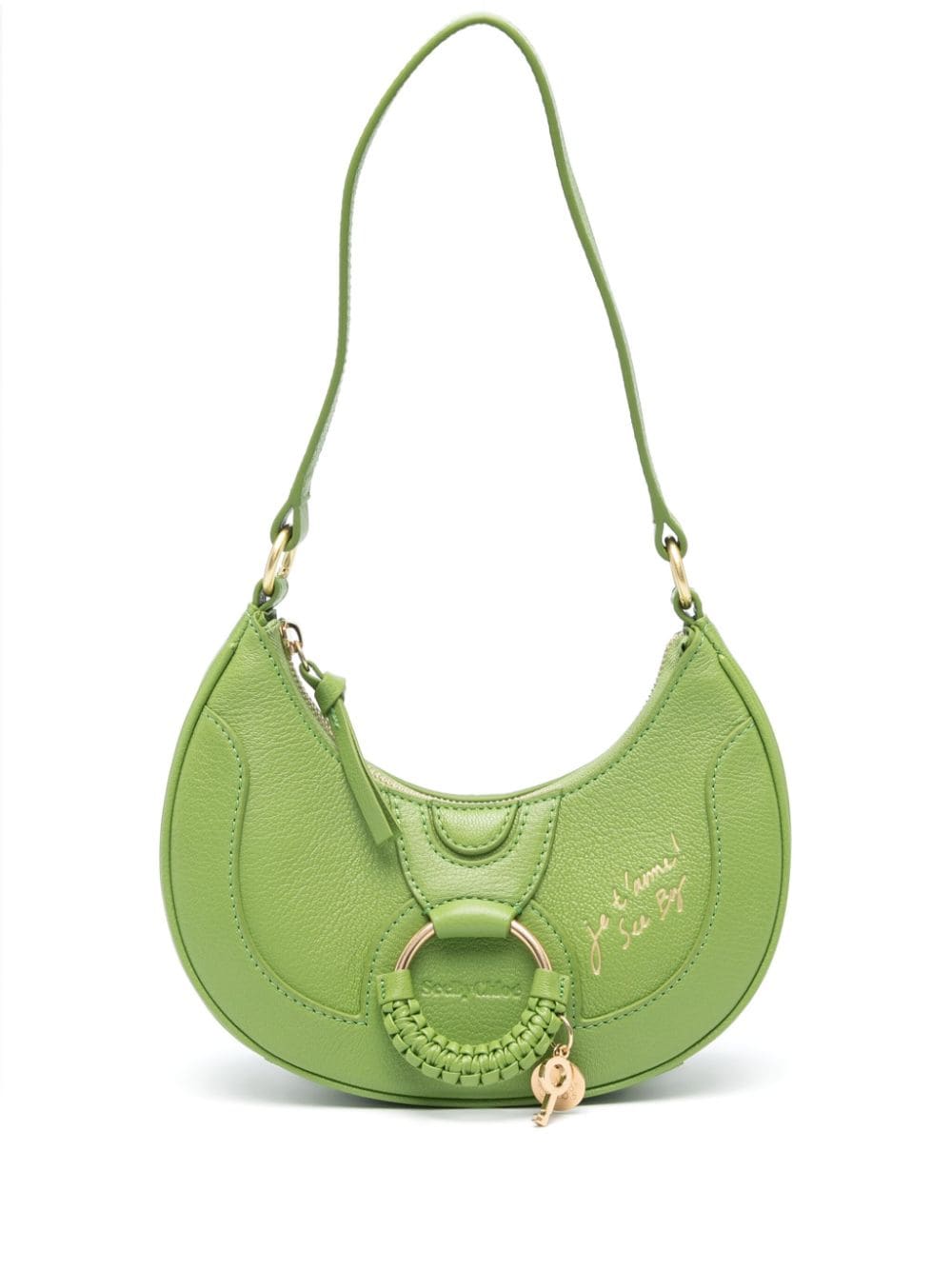 See by Chloé Hana leather shoulder bag - Green von See by Chloé