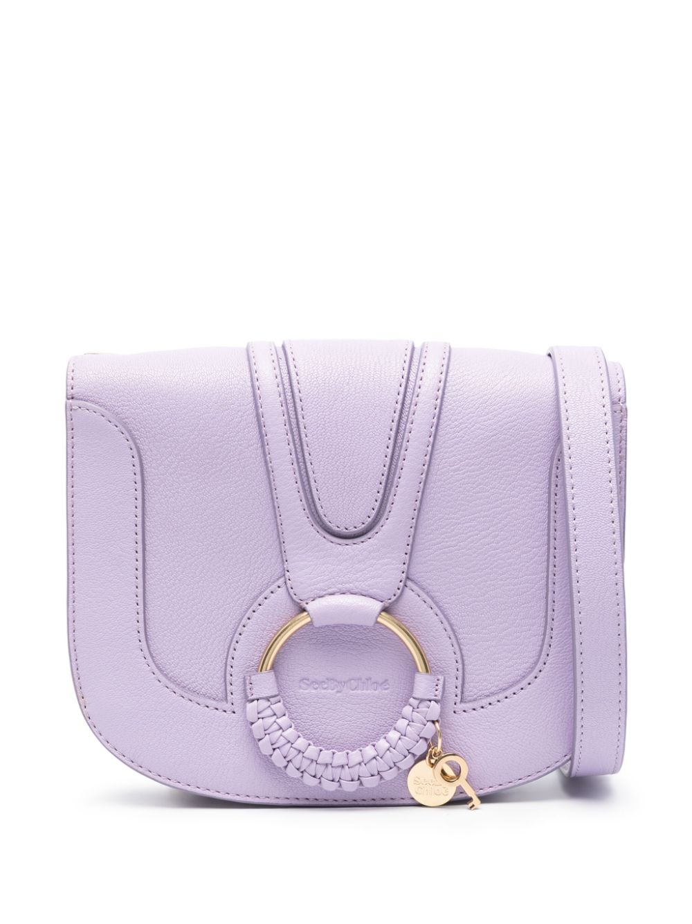 See by Chloé Hana leather shoulder bag - Purple von See by Chloé