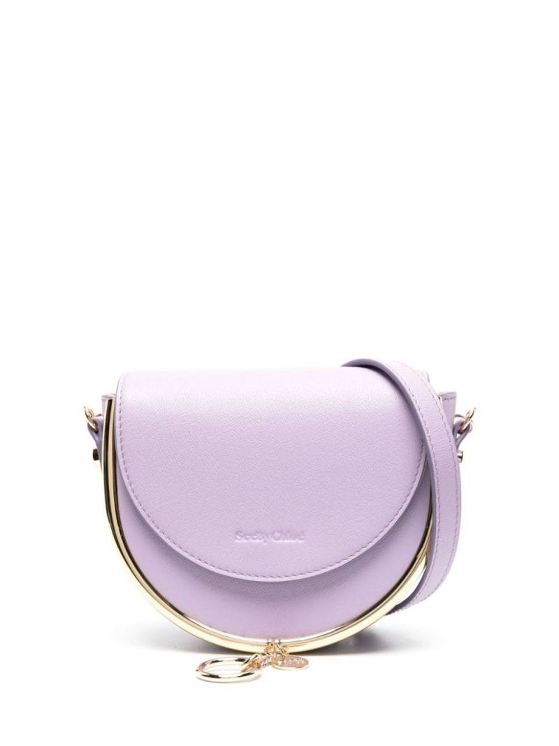 See by Chloé Mara leather crossbody bag - Purple von See by Chloé