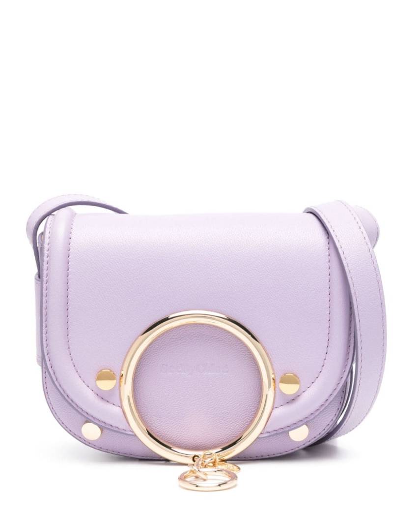 See by Chloé Mara leather crossbody bag - Purple von See by Chloé