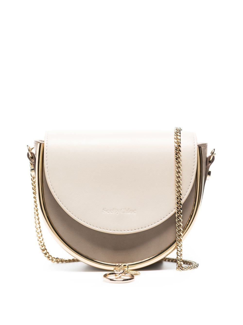 See by Chloé Mara saddle crossbody bag - Neutrals von See by Chloé