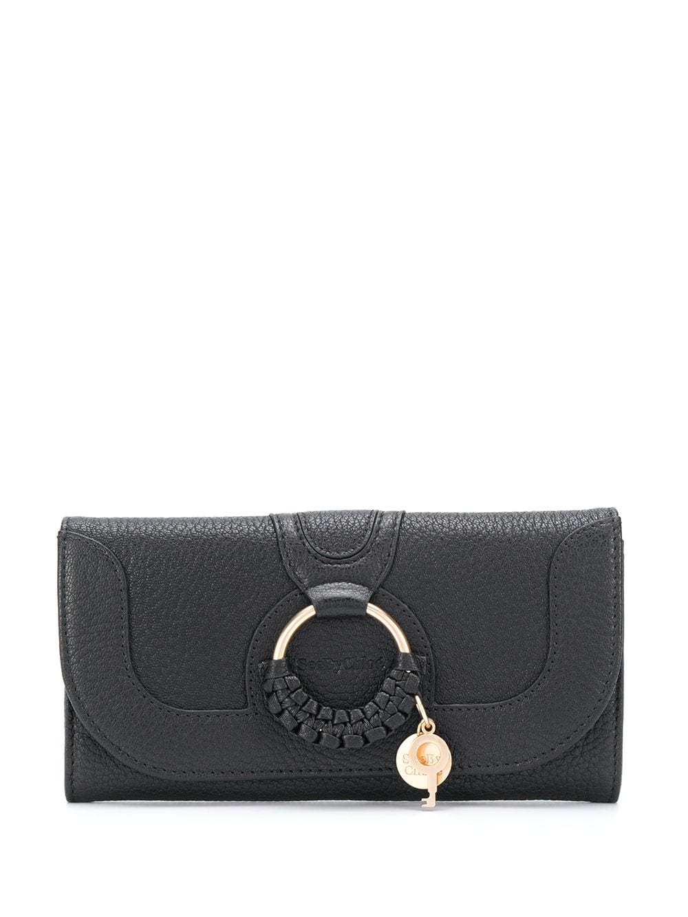 See by Chloé branded wallet - Black von See by Chloé