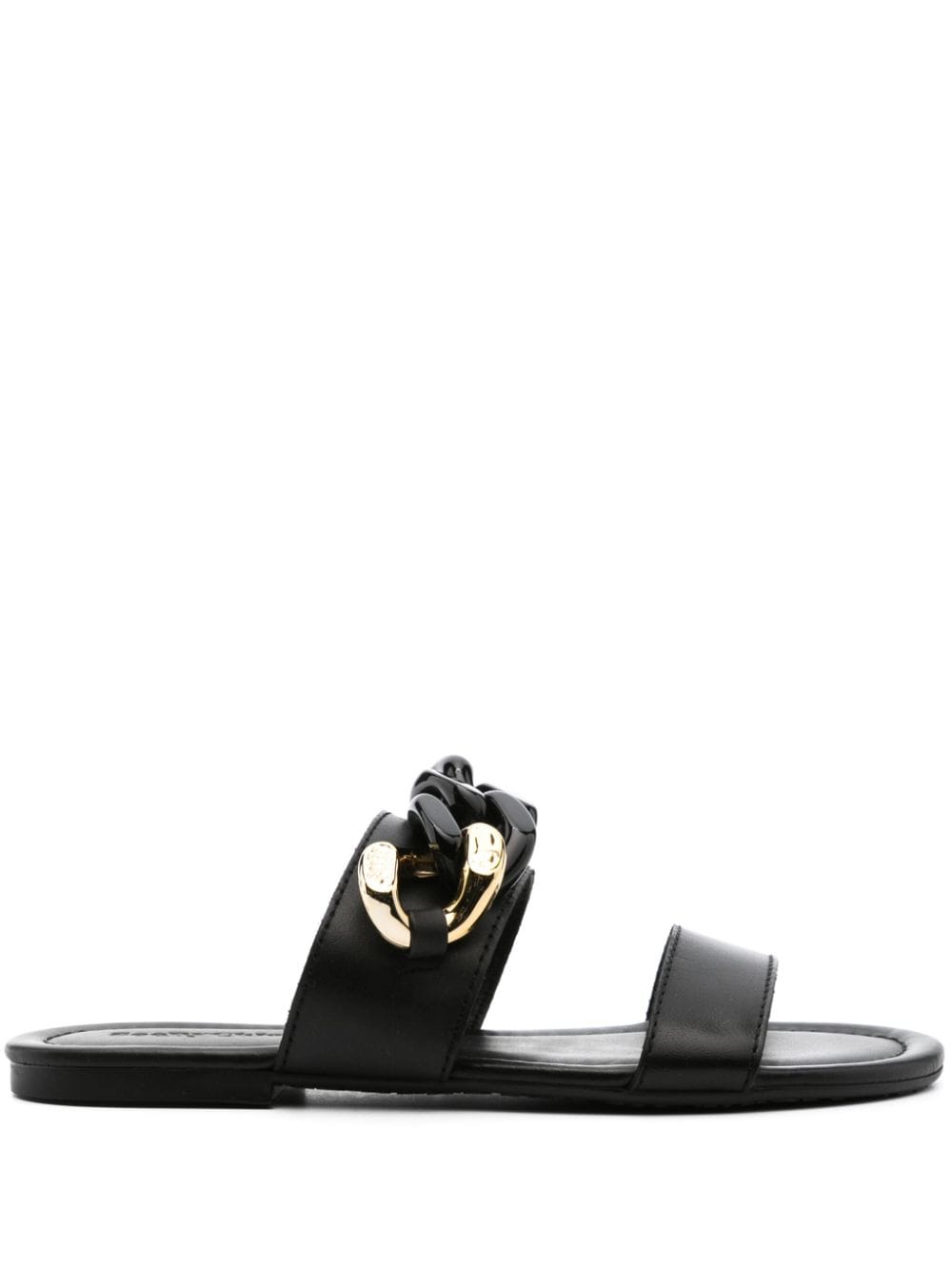 See by Chloé chain-detail leather sandals - Black von See by Chloé