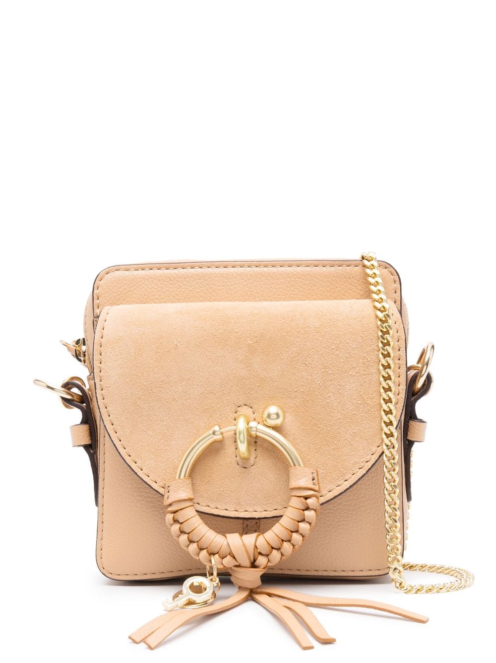 See by Chloé leather satchel bag - Neutrals von See by Chloé