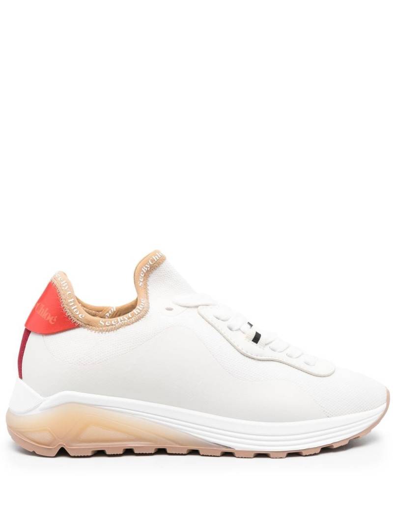 See by Chloé logo-trim low-top sneakers - White von See by Chloé