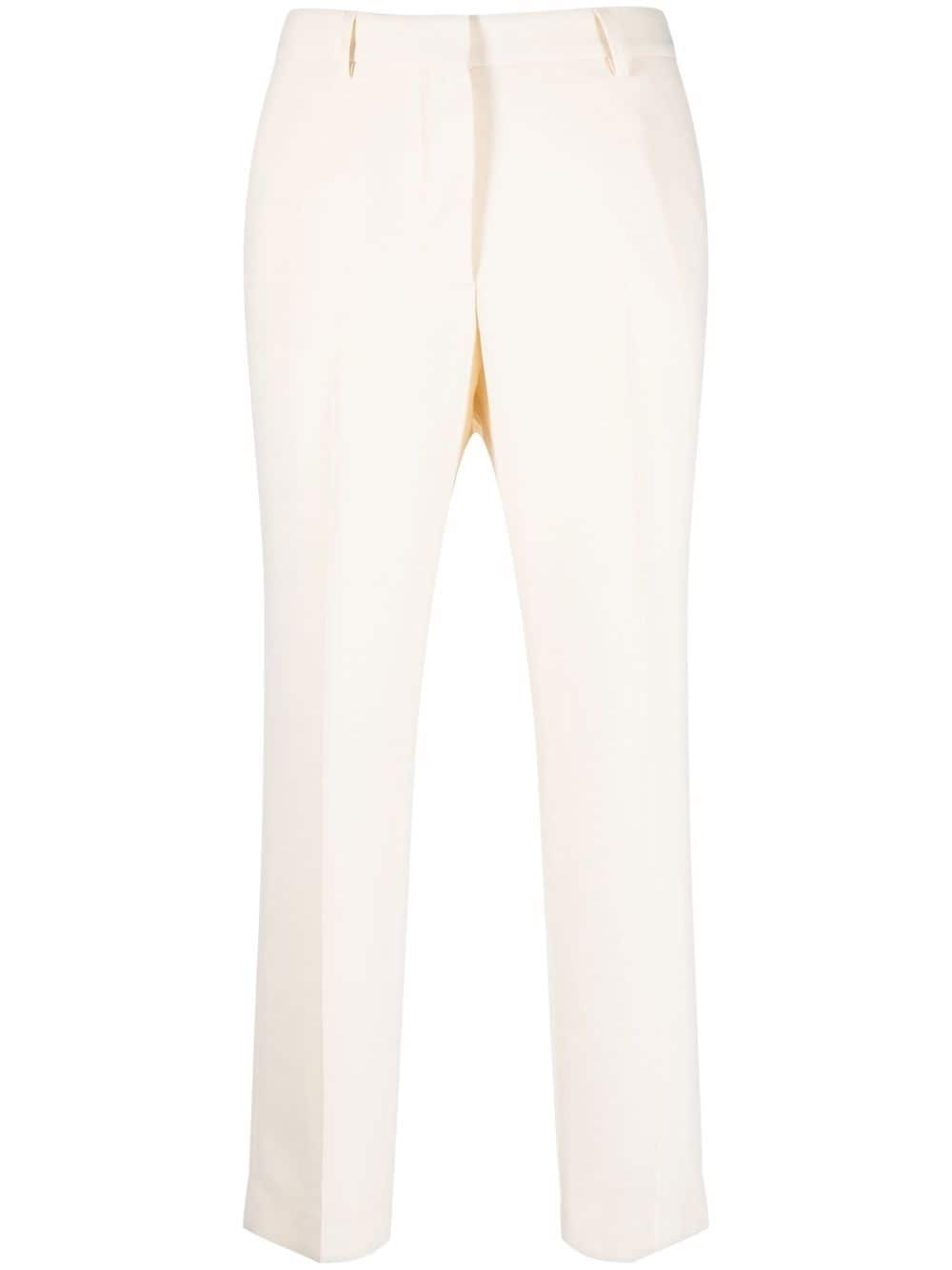 See by Chloé tailored tapered-leg trousers - Neutrals von See by Chloé