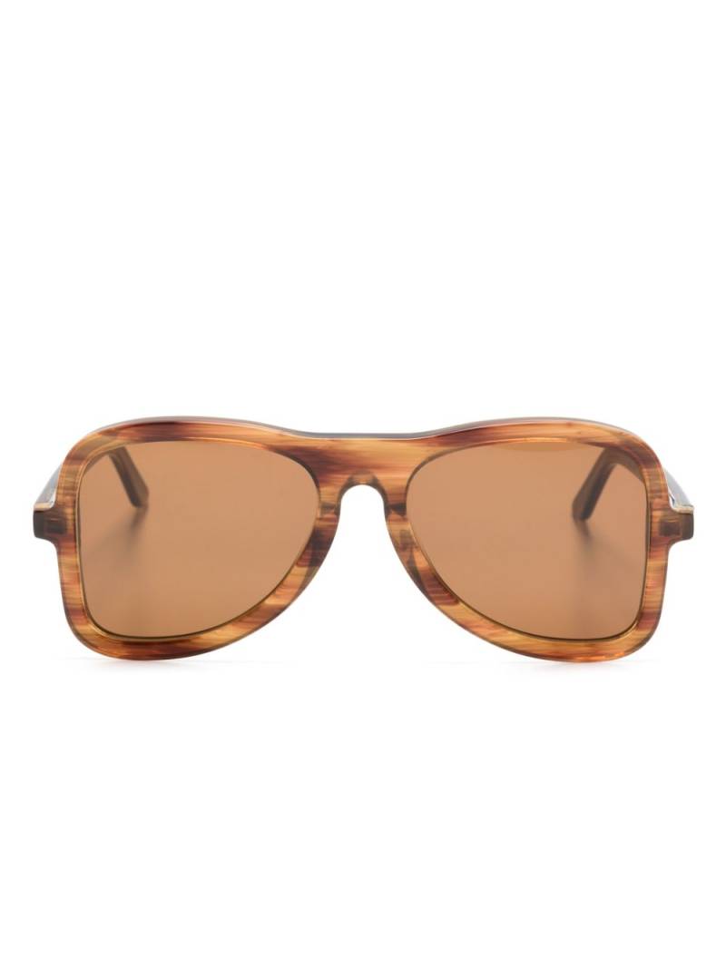 Séfr Aster pilot-frame sunglasses - Neutrals von Séfr