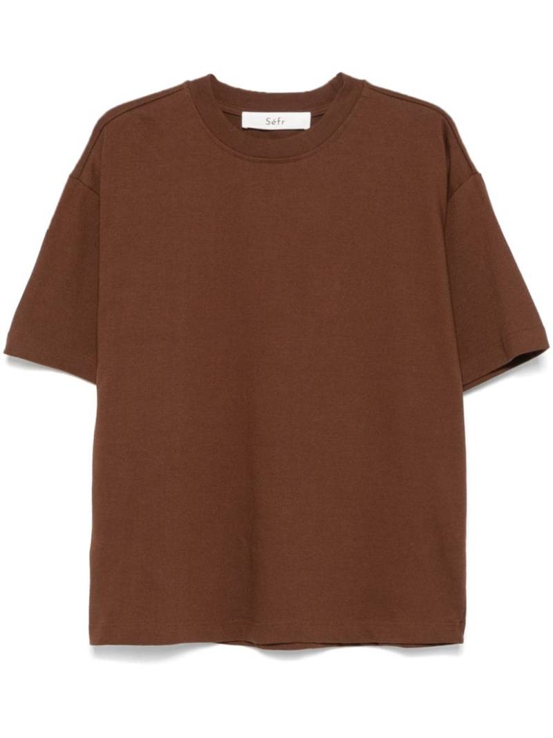 Séfr Atelier T-shirt - Brown von Séfr