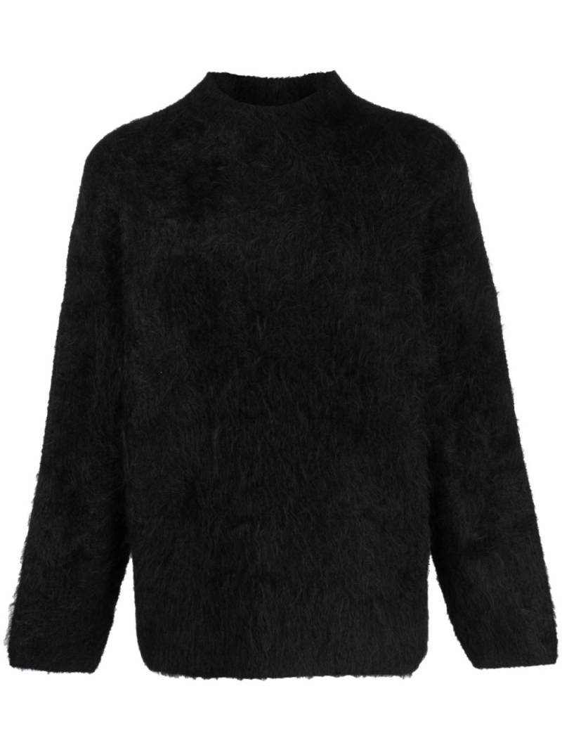 Séfr Harubla brused-effect jumper - Black von Séfr