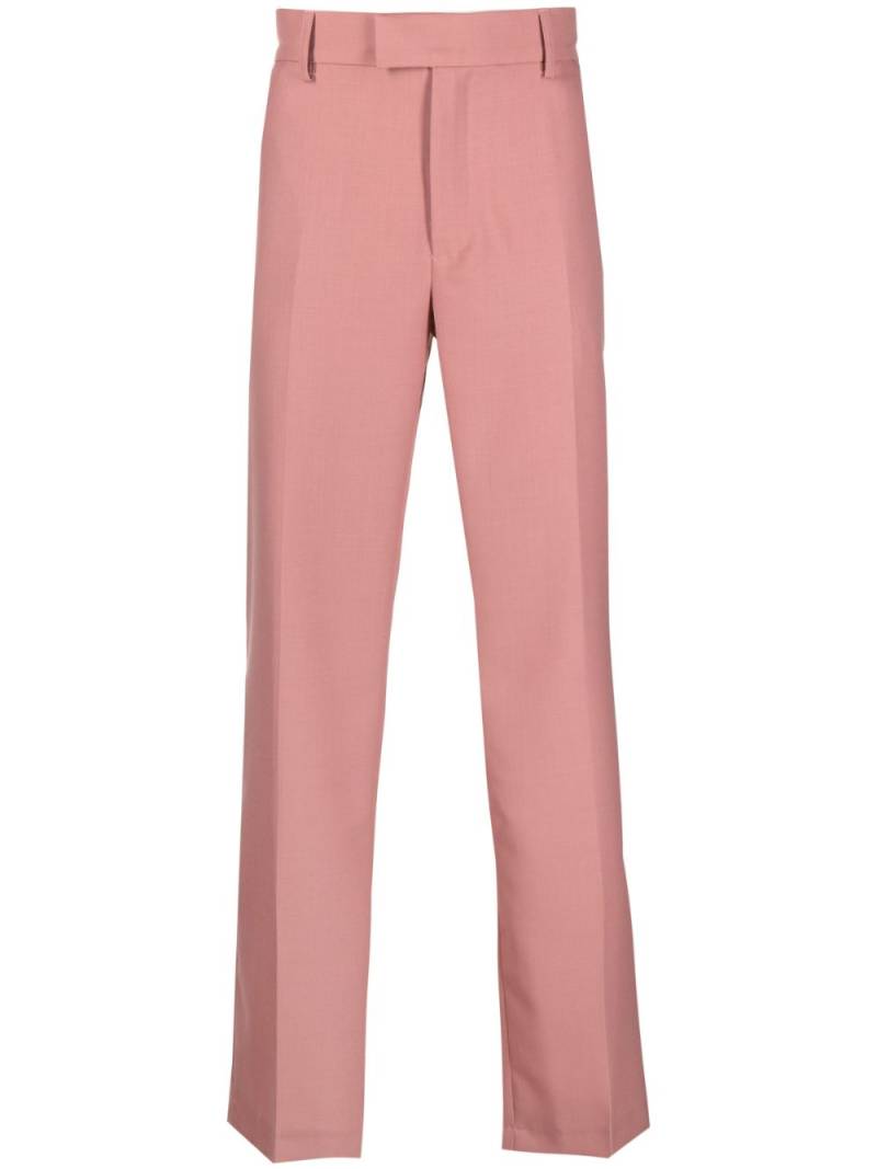 Séfr mid-rise pressed-crease tailored trousers - Pink von Séfr