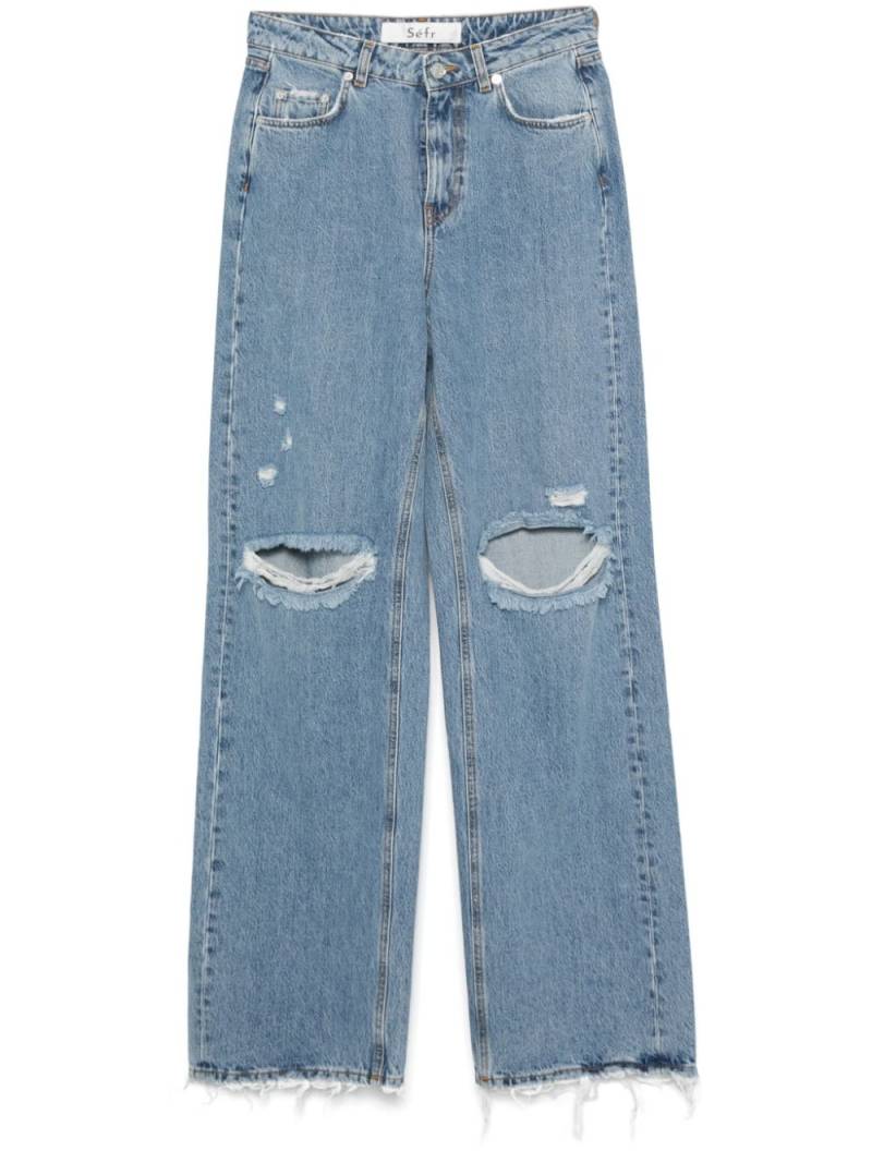 Séfr wide-leg jeans - Blue von Séfr