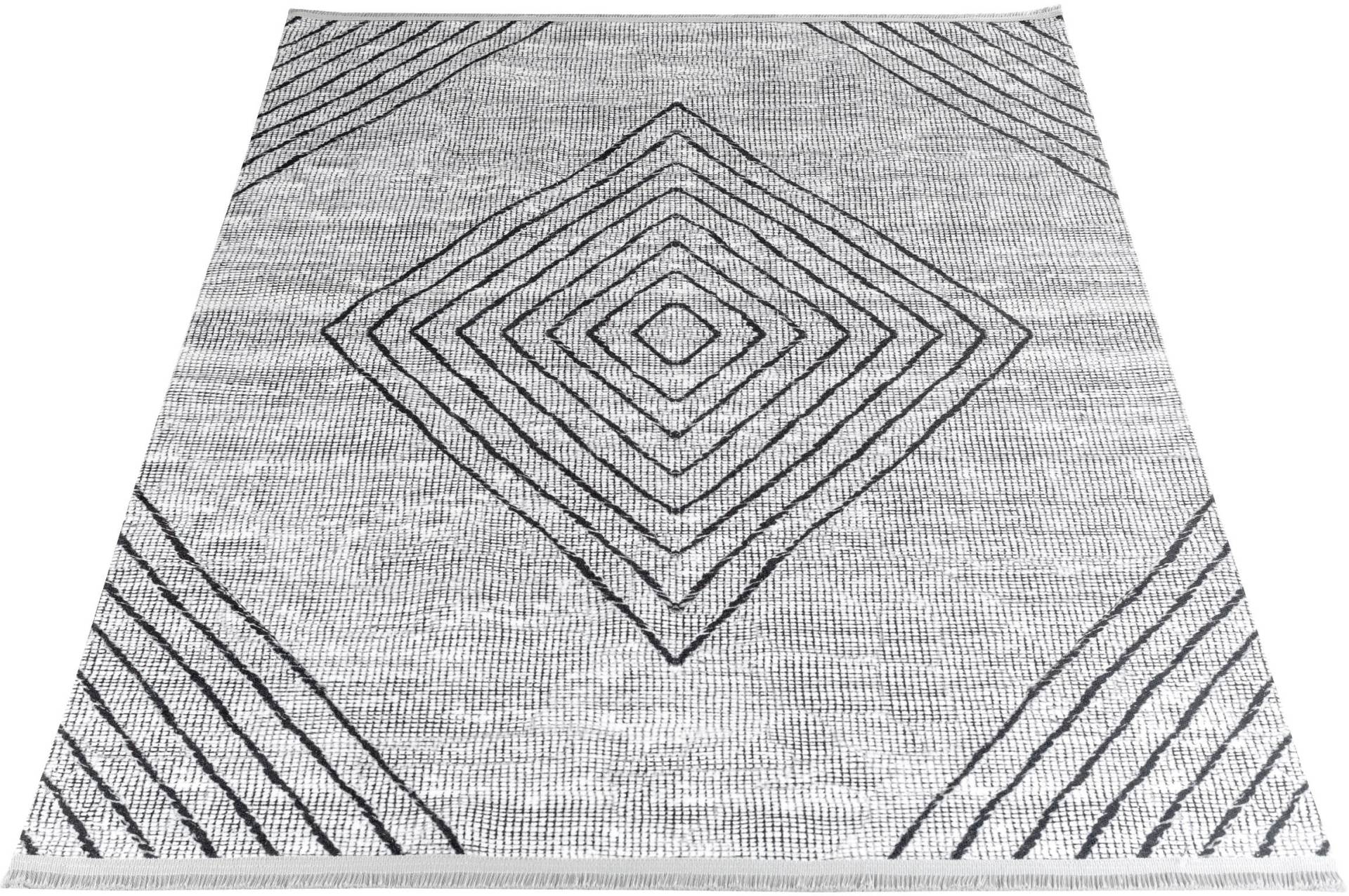 Sehrazat Teppich »EFE 1010«, rechteckig, 5 mm Höhe, Wohnzimmer, Flachwebteppich, Scandi Style Sehrazat Teppich »EFE 1010«, rechteckig, 5 mm Höhe, Wohnzimmer, Flachwebteppich, Scandi Style von Sehrazat