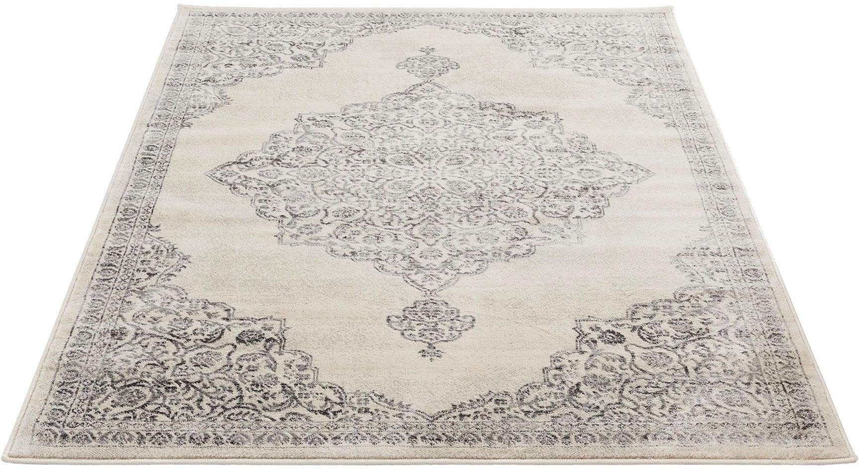 Sehrazat Teppich »Montana 3724«, rechteckig, Kurzflor, Vintage Design, Wohnzimmer von Sehrazat